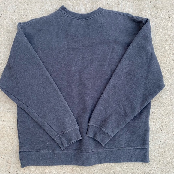 Grey Champion pullover crewneck sweatshirt w/ embroidered logo - Picture 3 of 4